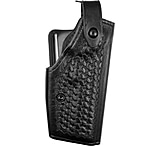 Image of Safariland 6280 Level II Retention, Mid-Ride Holster - Basket Black, Right Hand 6280-393-81