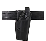 Image of Safariland 6280 Level II Retention, Mid-Ride Holster - Plain Black, Right Hand 6280-53-61