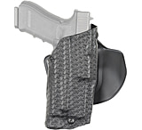 Safariland Model 6378 ALS Paddle/Belt Loop Glock Holster - Left Hand, STX Basket Weave &amp; Hi-Gloss