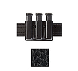 Image of Safariland Model 775 Slim Triple Pistol Magazine Pouch, Open Top, B/W, Glock