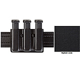 Safariland Model 775 Slim Triple Firearm Magazine Pouch Open Top B/W Black Colt 1911