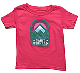 Image of Saint Bernard Heliconia Toddler Sunset Logo Tee - Girl's