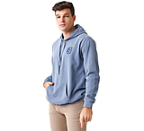 Image of Saint Bernard Mountain Scene Hoodie - Men's