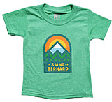 Image of Saint Bernard Toddler Sunset Logo Tee - Girl's