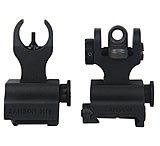 Image of Samson QuickFlip Folding Front/Rear Sight Package Sig 556/522 HK Front Sight/A2 Rear Sight QF-SIG-HK/A2PKG