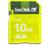 Image of SanDisk 1GB Gaming Secure Digital Memory Card SDSDG1024A10