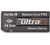 Image of Sandisk Memory Stick Pro Ultra II, 4GB - SDMSPH4096901
