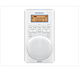 Image of Sangean AM/FM/WX Waterproof Shower Radio Vertical Compact Design