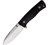 Image of Saturn Knives Mimas Black Fixed Blade Knife