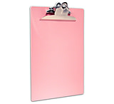 Image of Saunders Mfg Clip Board, Letter/a4: Pink