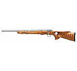 Image of Savage Arms 93R17-BTVLSS Left Hand Bolt Action Rifle With Thumbhole Stock, .17 Hornady Magnum Rimfire, 21in Barrel