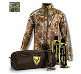 Image of ScentBlocker Mens Performance 1/4 Zip Sweatshirt w/Micro Travel Bag