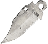 Image of Schrade Folding Knife Blade Fixed Blade Knife, 2.5in, Partially Serrated, Clip Point
