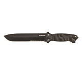 Image of Schrade Large Full Tang Partially Serrated Drop Point Fixed Blade Knife