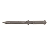 Image of Schrade One-piece Drop Forged Dual Partially Serrated Double Edged Boot Knife Fixed Blade