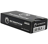 Scorpion .300 AAC Blackout 147 Grain Full Metal Jacket Brass Cased Rifle Ammunition