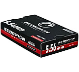 Scorpion 5.56x45 55gr Fmj 20rd 25bx/cs