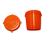 Image of Scotty 650 Bait Jar w/ Quick Lock Threaded Lid