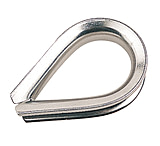 Image of Sea-Dog 170016 Sea Dog Heavy Duty Stainless Steel Thimble 5/8&quot; Wire Diameter