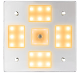 Image of Sea-Dog Square LED Mirror Light w/On/Off Dimmer