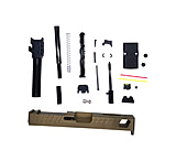 Image of American Tactical Arms ATA19 Badger Complete Ambidextrous Slide w/Optic Cut, Unthreaded Elite Series Barrel, Fluted Barrel, Burnt Bronze