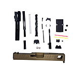 Image of American Tactical Arms ATA19 Badger Complete Ambidextrous Slide w/Optic Cut, Unthreaded Elite Series Barrel, Fluted and Ported Barrel, Burnt Bronze