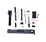 Image of American Tactical Arms ATA19 Badger Complete Ambidextrous Slide w/Optic Cut, Unthreaded Elite Series Barrel, Fluted Barrel, Sniper Gray