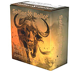 Sellier &amp; Bellot .375 H&amp;H Magnum 300 Grain Semi Jacketed Soft Point Brass Cased Rifle Ammunition, 10 Rounds, SB375B