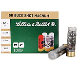 Sellier &amp; Bellot SB 12 Gauge 15 Pellet 3in Shotgun Buckshot Ammunition