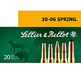 Image of Sellier &amp; Bellot 30-06 Springfield 180 Grain Soft Point Cut-Through Edge Rifle Ammunition