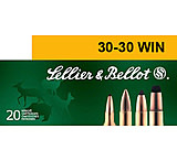 Sellier &amp; Bellot 30-30 Winchester 150 Grain Soft Point Rifle Ammunition