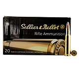 Sellier &amp; Bellot 308 Winchester 180 Grain Soft Point Cut-Through Edge Rifle Ammunition