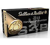 Sellier &amp; Bellot 38 Special 158 Grain Full Metal Jacket Pistol Ammunition