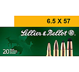 Sellier &amp; Bellot 6.5x57 131 Grain Soft Point Rifle Ammunition