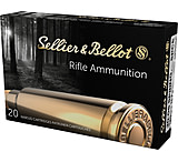 Sellier & Bellot 30-06 Springfield 180 Grain Soft Point Cut-Through Edge Rifle Ammo, 20 Rounds, SB3006E