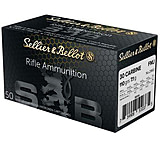 Sellier &amp; Bellot 30 Carbine 110 Grain Full Metal Jacket Rifle Ammo, 50 Rounds, SB30A