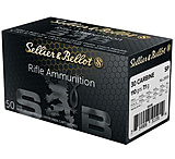 Sellier &amp; Bellot 30 Carbine 110 Grain Soft Point Rifle Ammo, 50 Rounds, SB30B
