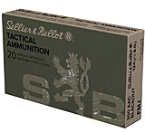 Image of Sellier &amp; Bellot 300 Blackout 124 Grain Full Metal Jacket Rifle Ammunition