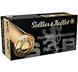 Sellier & Bellot 32 S&W Long 100 Grain Wadcutter Brass Cased Pistol Ammo, 50 Rounds, SB32SWLB