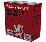 Sellier & Bellot 338 Lapua Mag 250 Grain Hollow Point Boat Tail Rifle Ammo, 10 Rounds, SB338LMA