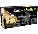 Sellier &amp; Bellot 357 Magnum 158 Grain Full Metal Jacket Brass Cased Pistol Ammunition