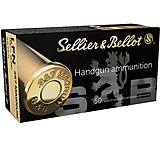 Sellier &amp; Bellot 357 Magnum 158 Grain Lead Flat Nose Brass Cased Pistol Ammunition