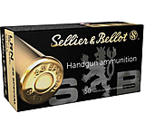 Image of Sellier &amp; Bellot 38 Special 158 Grain Lead Round Nose Brass Cased Pistol Ammunition