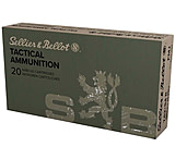 Sellier & Bellot 7.62x54R 180 Grain Full Metal Jacket Rifle Ammo, 20 Rounds, SB76254RA