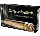 Sellier & Bellot 7x57 173 Grain Soft Point Cut-Through Edge Rifle Ammo, 20 Rounds, SB757C