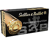 Sellier &amp; Bellot 9mm Luger 115 Grain Full Metal Jacket Brass Cased Pistol Ammunition