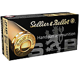 Sellier &amp; Bellot 9mm Luger 115 Grain Jacketed Hollow Point Brass Cased Pistol Ammunition