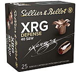 Sellier &amp; Bellot eXergy .40 S&amp;W 130grain TAC-EX-Blue Brass Cased Pistol Ammunition
