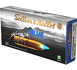 Image of Sellier &amp; Bellot eXergy 6.5mm Creedmoor 120 grain TAC-EX-Blue Brass Cased Rifle Ammunition