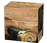 Sellier &amp; Bellot SB 12 Gauge 12 Pellet 2.75in Shotgun Buckshot Ammunition